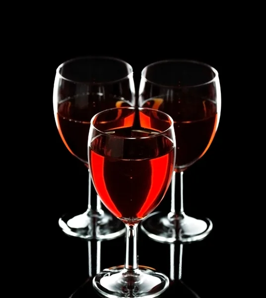 Üveg bor — Stock Fotó