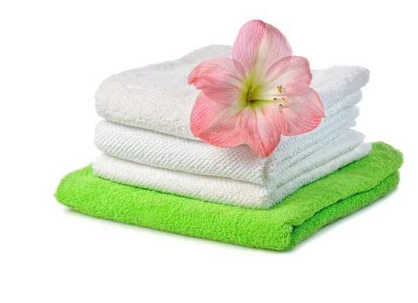 Stack av handdukar — Stockfoto