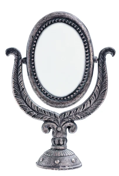 Espelho de metal velho — Fotografia de Stock