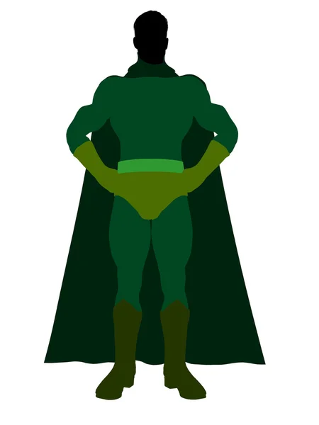 stock image Male Super Hero Illustration Silhouette