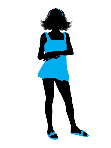 stock image Teenager Illustration Silhouette