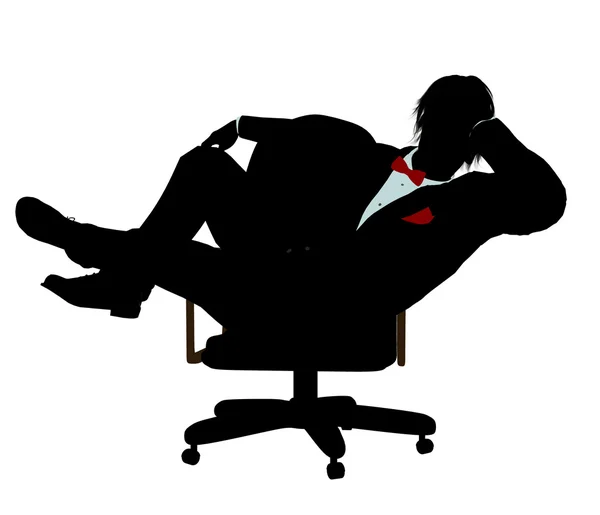 stock image Male Business Silhouette