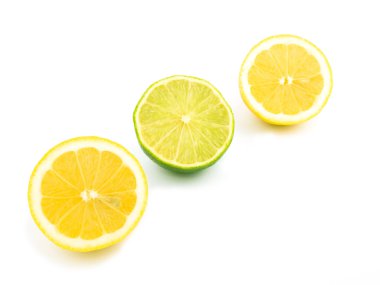 Limes and lemons clipart