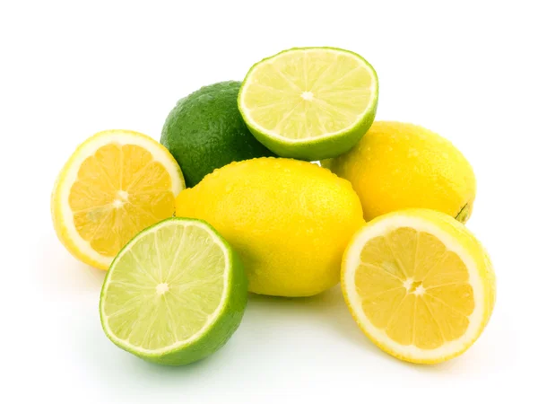 Limões e limões — Fotografia de Stock