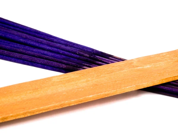 Purple incenses — Stock Photo, Image