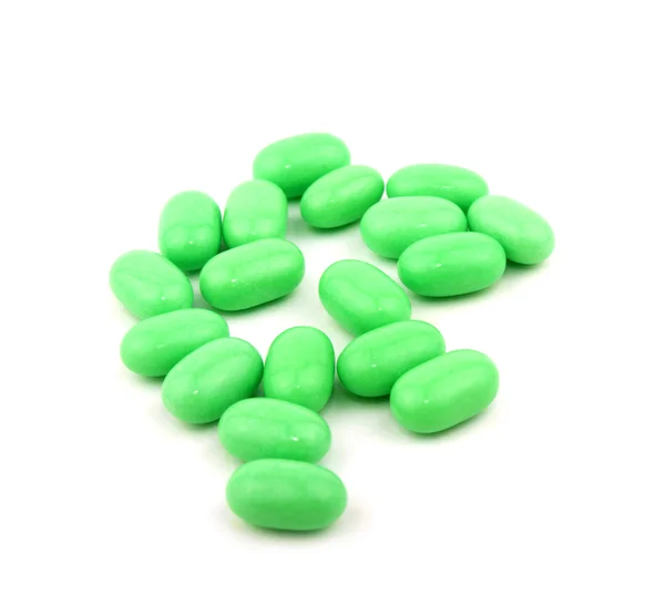 Green candies — Stock Photo, Image