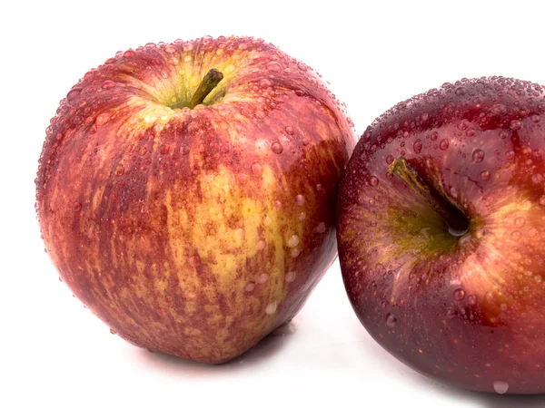 Two red apples — Stock Photo, Image