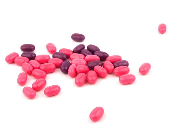 Růžové a fialové cukroví — Stock fotografie