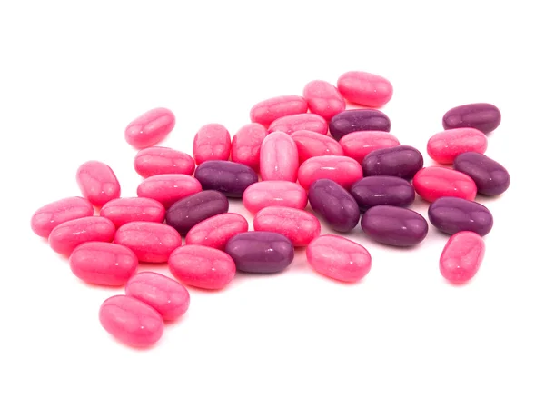 Roze en paarse snoepjes — Stockfoto