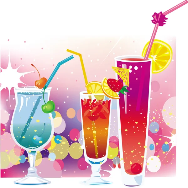 Cocktail — Stock Vector