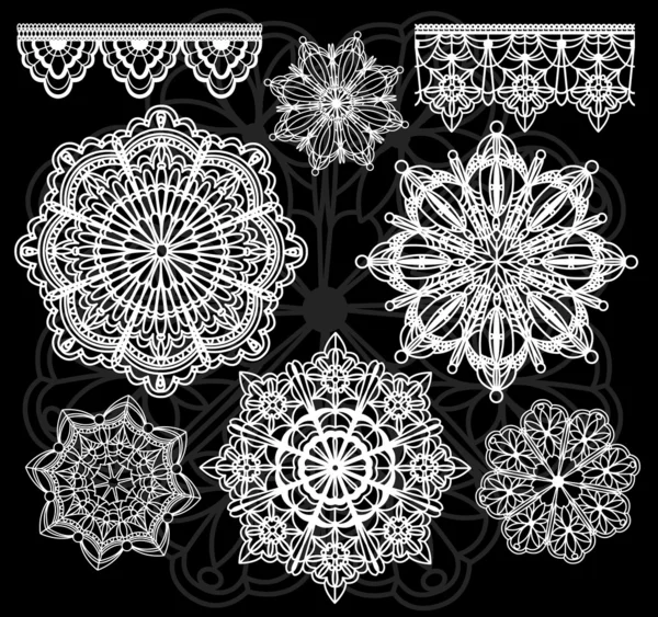 Vector lace — Stock Vector