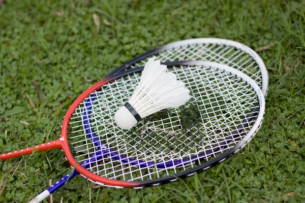 Badminton, raketler — Stok fotoğraf