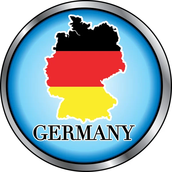 stock vector Germany Round Button