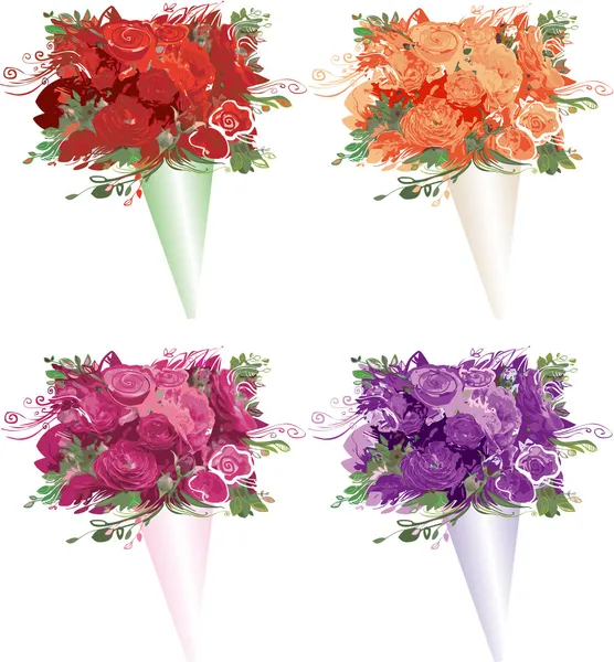 Bouquets de — Image vectorielle