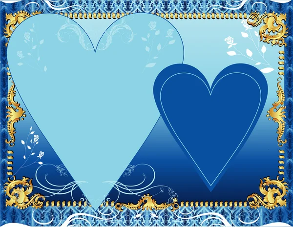 Modèle bleu — Image vectorielle