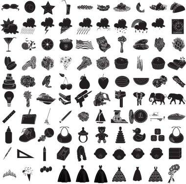 3 100 Icon set