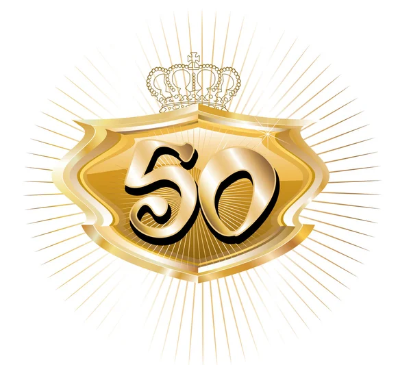 50η γενέθλια ή επέτειο — Φωτογραφία Αρχείου