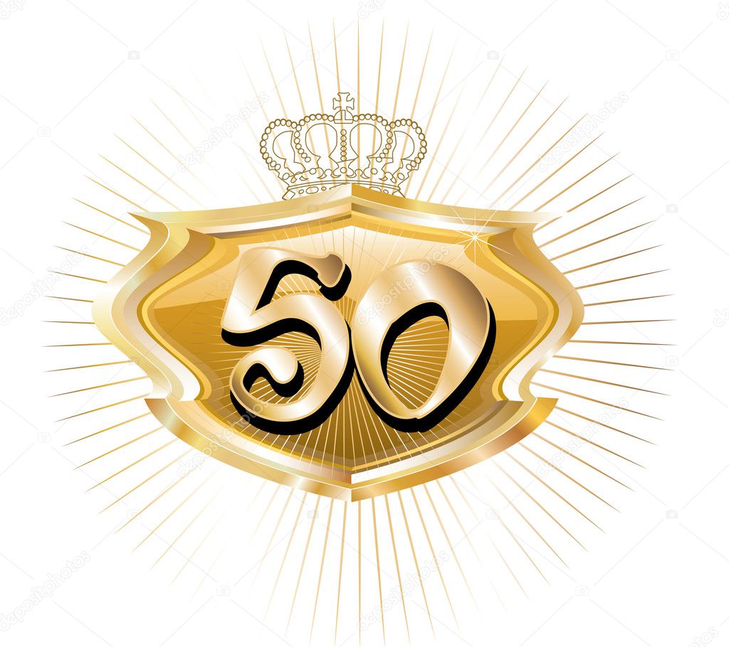 50th Birthday or Anniversary — Stock Photo #3718704
