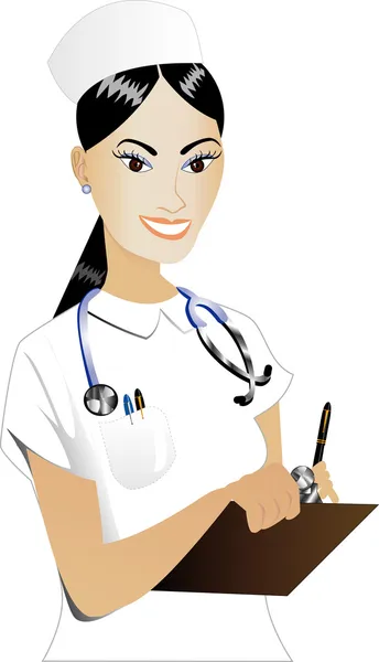 Enfermera 2 — Vector de stock