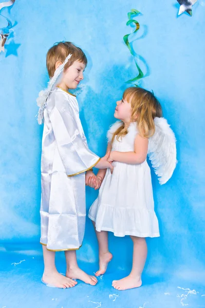 Güzel küçük melekler — Stok fotoğraf