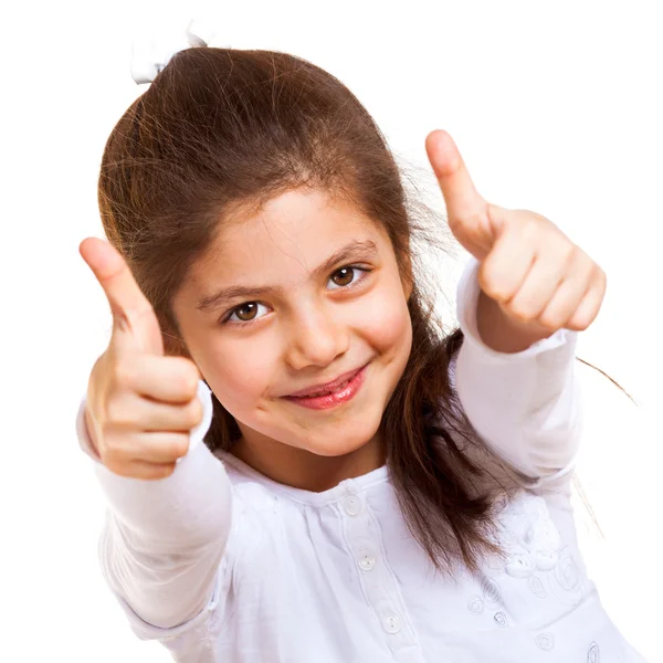 Bonita menina sorridente — Fotografia de Stock