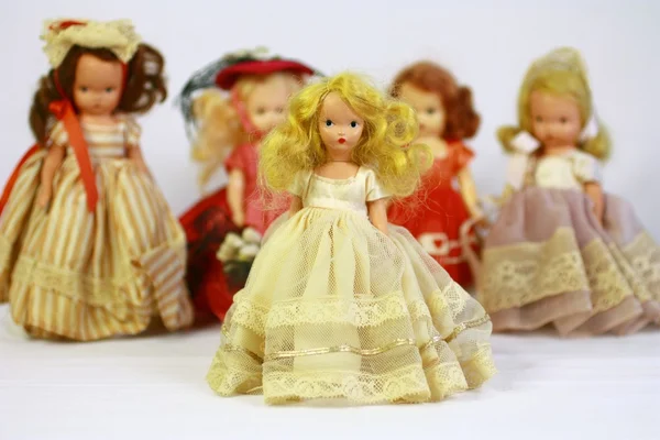 Антикварні ляльки — стокове фото