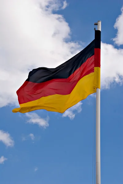 Tysklands flagga Stockbild