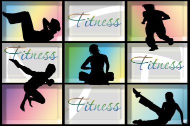 Fitness arka plan
