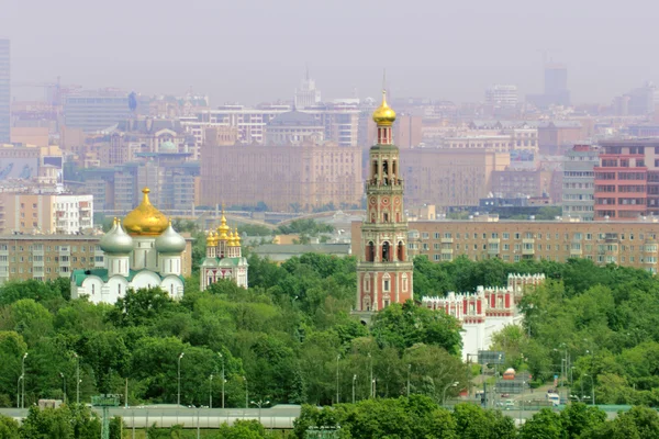 Panorama van Moskou. — Stockfoto