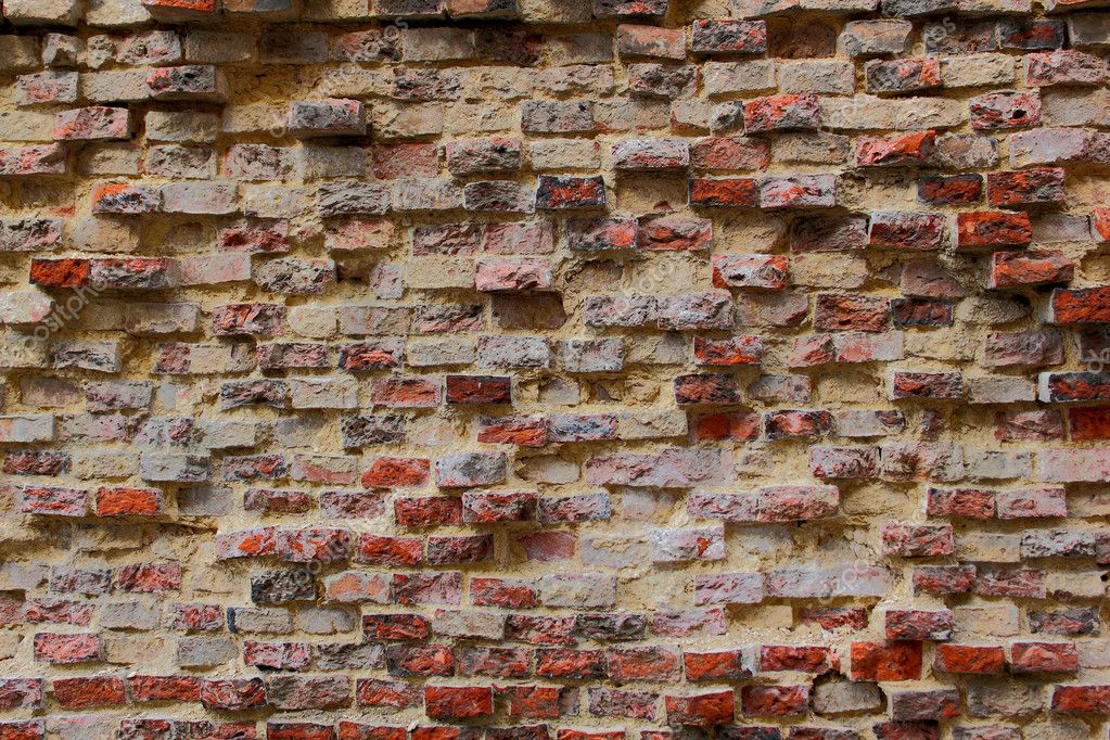 oude bakstenen muur — Stockfoto © mihpet 3636125