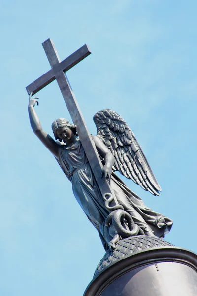 stock image Angel with a cross.