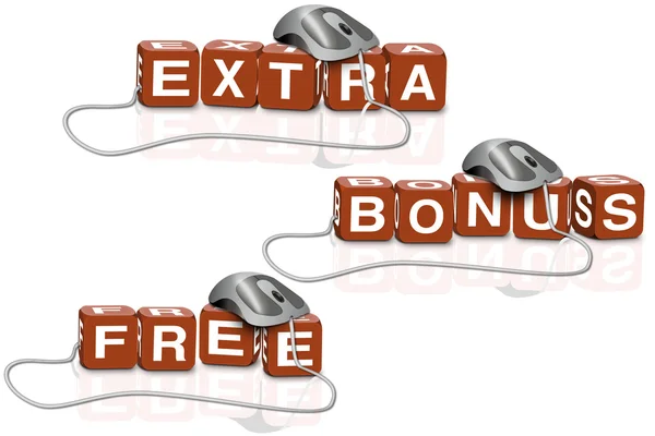 Extra free bonus — Stock Photo, Image