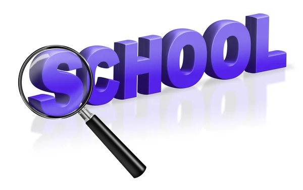 Schule suchen Ausbildung Hochschule oder Universität — Stockfoto