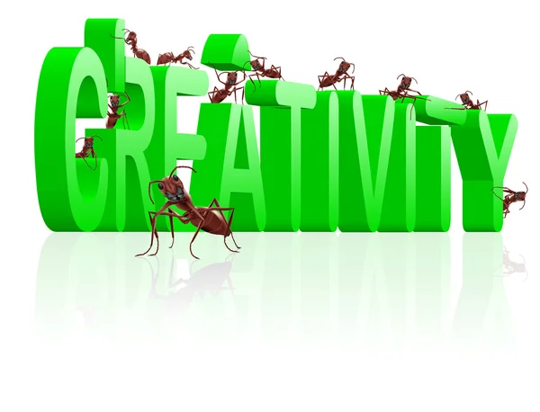 Creativity create innovation and idea — Stock Photo, Image