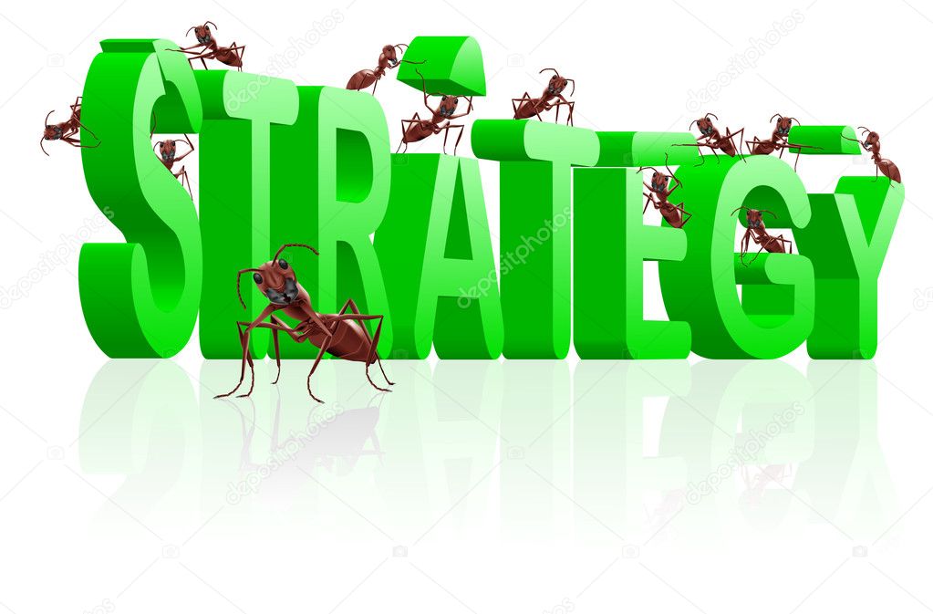 Strategy building management — Stock Photo © kikkerdirk 3794553