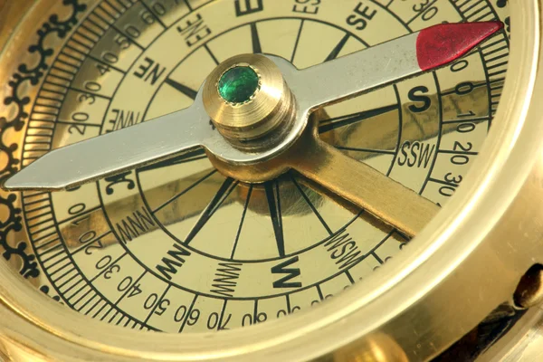 Antique compass. — Stock Photo, Image