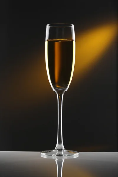 Bir bardak şampanya.. — Stok fotoğraf