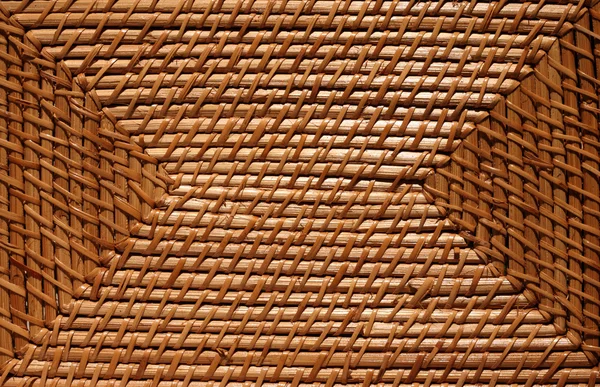 Wicker basket. — Stock Photo, Image
