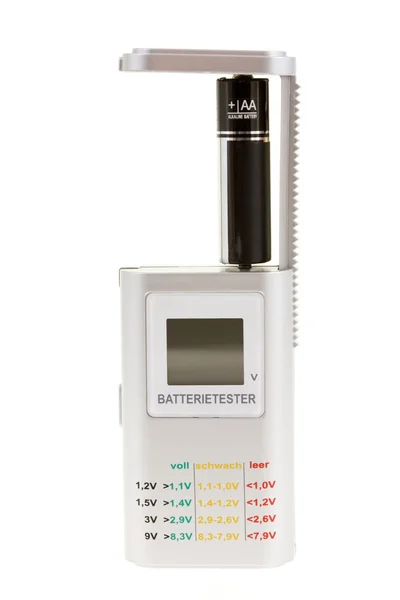 Batterietester. — Stockfoto