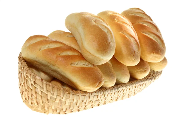 Kosár-kenyér tekercs. — Stock Fotó