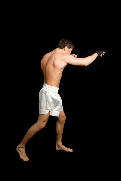 Kickboxning. — Stockfoto