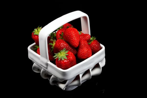 딸기의 그릇 — 스톡 사진