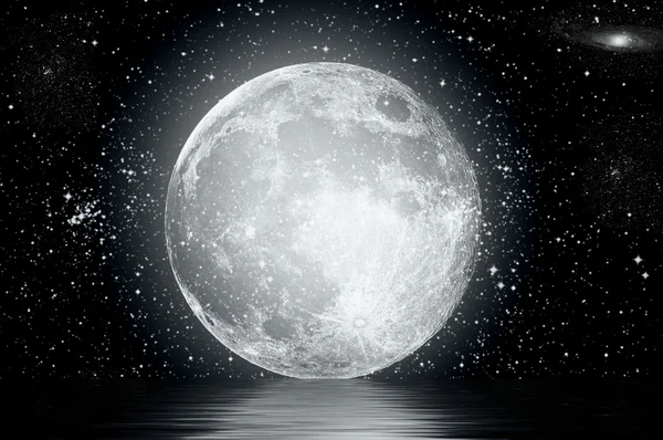 Луна Лицензионные Стоковые Изображения
