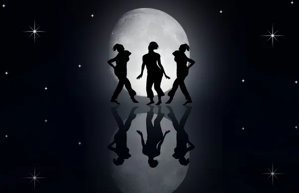 stock image Lunar dance