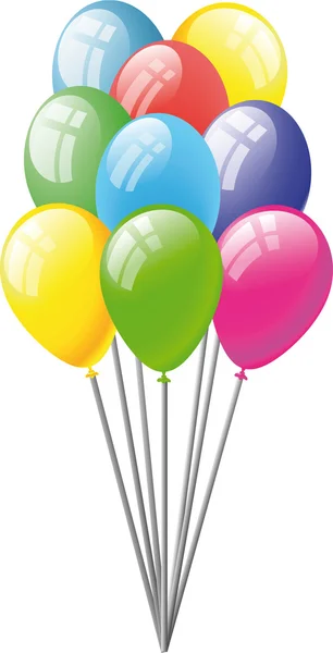 组的气球 — 图库矢量图片
