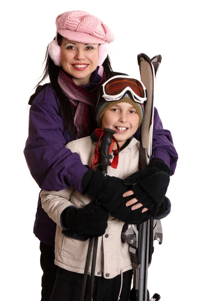 准备好滑雪季节 — 图库照片