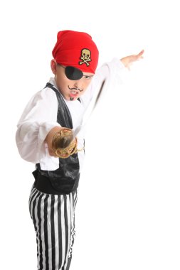 Pirate or seafaring rogue clipart