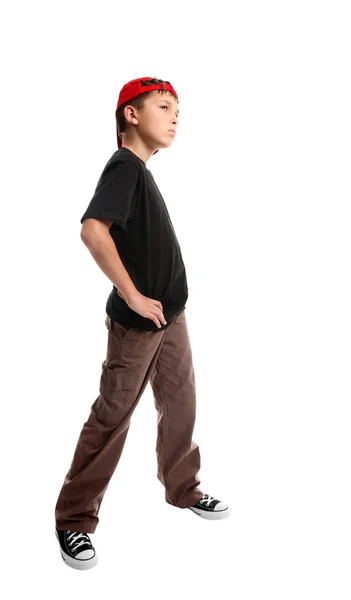 Moda joven masculino de pie pose — Foto de Stock