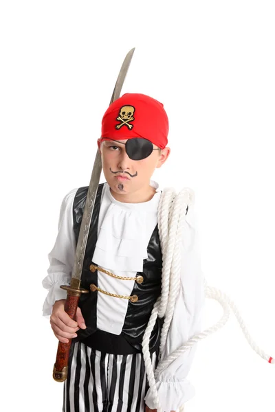 Средний или злой пират — стоковое фото