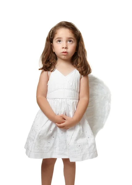 小天使儿童寻找天堂 — 图库照片